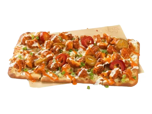 BUFFALO BONELESS BAR PIZZA
